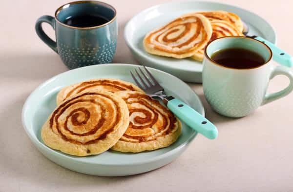 Cinnamon Roll Pancakes