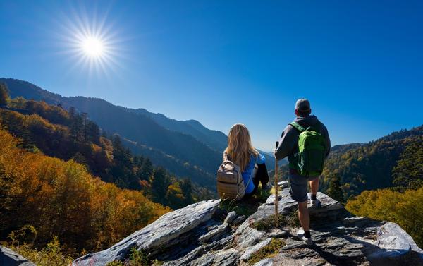 Fall Hiking Trip Smoky Mountains National Park Gatlinburg