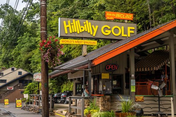 Hillbilly Golf Gatlinburg Tennessee