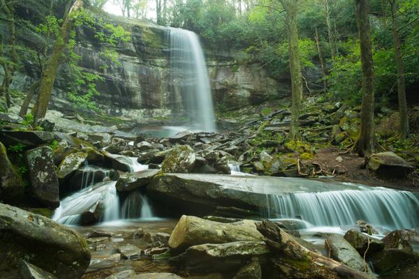 Rainbow Falls Great Smoky Mountains National Park