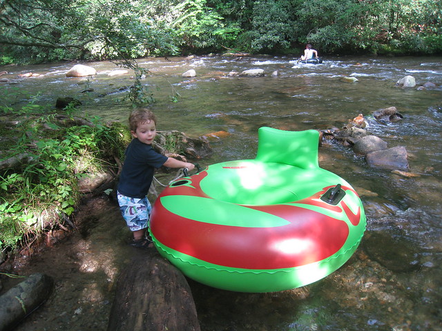 Tubing In Deep Creek